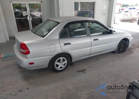 1997 Mitsubishi Mirage De z USA, uszkodzony, nr VIN JA3AY26A0VU044393